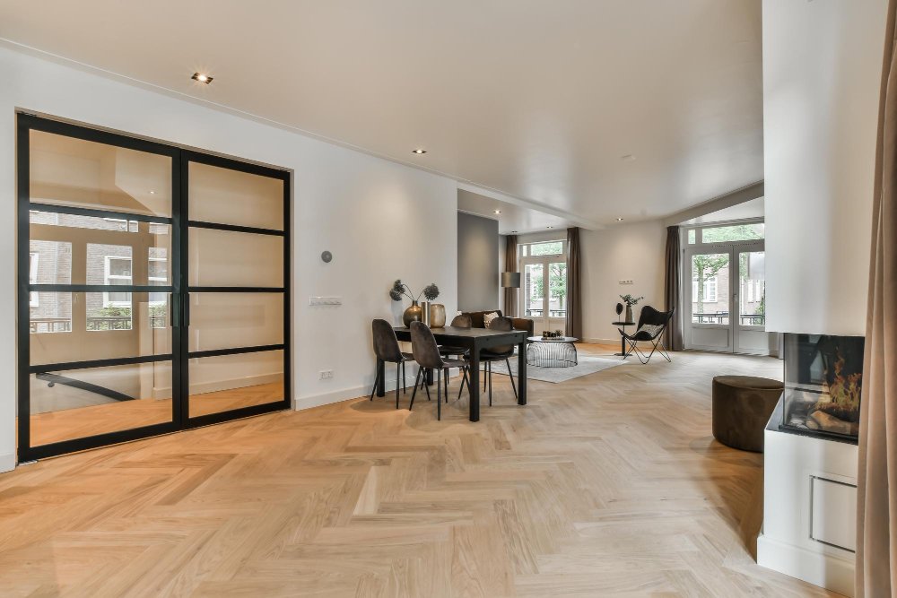 Luxury vinyl plank floors